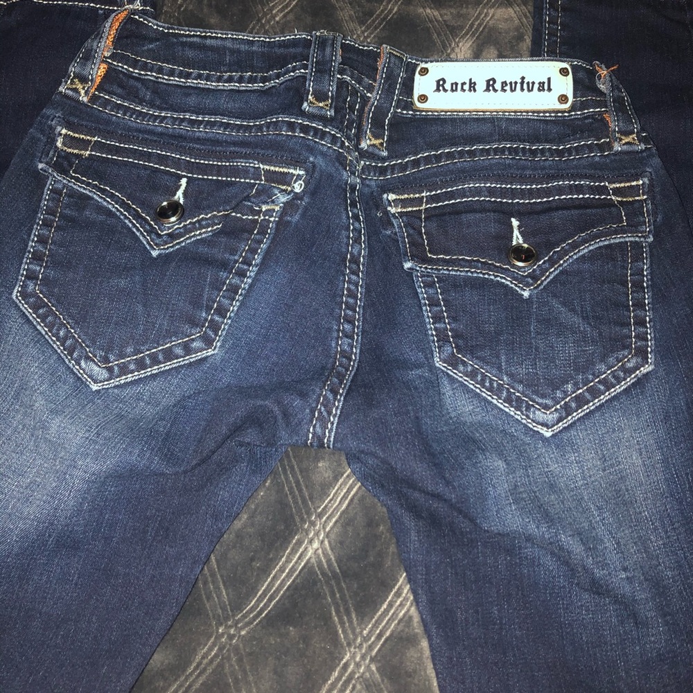 Rock revival skinny jeans